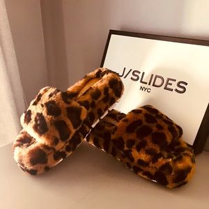 💝NWT GENUINE WOOL SHEARLING SANDALS SLIPPERS SLIDES J SLIDES💝
